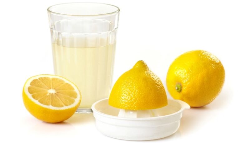 Jus de citron des parasites